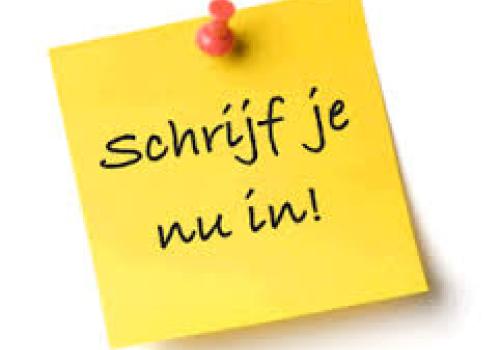 schrijf in