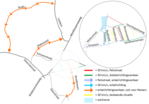 Circulatieplan Morkhoven