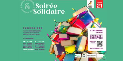 Literaire benefietavond Soirée Solidaire © De Verhalenweverij