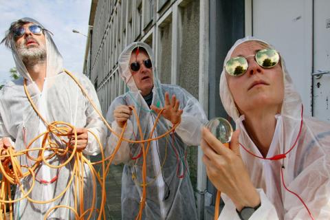 Peter Holvoet-Hanssen, Mauro Pawlowski en Leen Diependaele - Goleman © Birgit Kersbergen