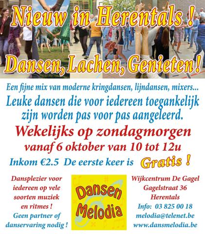 Dansen, Lachen, genieten! © Melodia