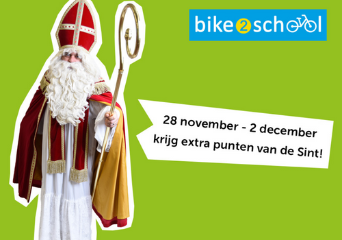 Sinterklaasactie Bike2School