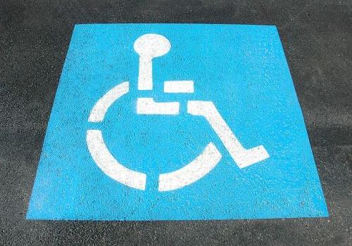 Parkeerplaats personen met een handicap