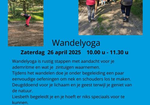 Wandelyoga / organisatie Femma Mixinthals © Femma Mixinthals