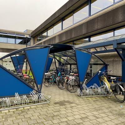 Uitbreiding fietsenstalling aan administratief centrum